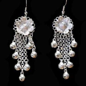 Hmong design fashion earring